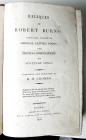 [Burns, Robert]1st Edition Reliques of Robert Burns, 1808