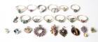 Collection of Miscellaneous Diamond, Gemstone, Yellow & White Gold Jewelry