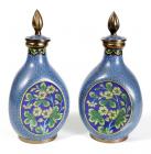 Two Cloisonne Bottles