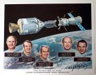 ASTP, 1975, Stafford, Brand, Slayton, Leonov & Kubasov Autographs