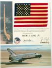 STS-2, 1981, FLOWN US Flag