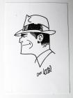 Locher, Dick -- Original Drawing of Dick Tracy