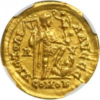 Honorius, AD 393-423. Gold Solidus (4.41g) - 2