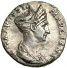 Marciana, sister of Trajan, AD 98-117. AR Denarius minted posthumously at Rome, c. AD 112-114. VF