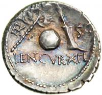 Roman Republic. Cn. Lentulus, moneyer. AR Denarius minted at Rome, 76/75 BC. EF - 2