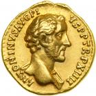Antoninus Pius, AD 138-161. Gold Aureus (7.27 g) minted at Rome, AD 151. AEF