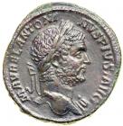 Roman Empire. Caracalla, AD 198-217. AE Sestertius minted at Rome, c. AD 211. EF