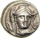 Paeonian Kingdom. Audoleon, c. 315-285 BC. AR Tetradrachm (12.58g). EF