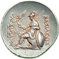 Thracian Kingdom. Lysimachos, 323-281 BC. AR Tetradrachm (16.81g) minted at Lampascus, 297-281 BC. VF - 2