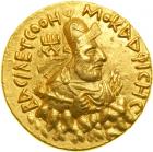 Kushan Empire. Vima Kadphises. Circa AD 100-127/98. Gold Double Dinar (15.94 g)