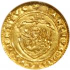 Italian States - Venice. ½ Scudo d'oro, ND. NGC AU58