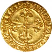 Italian States - Venice. ½ Scudo d'oro, ND. NGC AU58 - 2