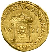 Italian States - Papal/Roman States. Scudo d'oro, 1625. NGC EF40 - 2