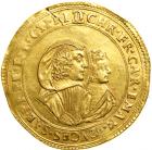 Italian States - Savoy. 8 Scudi d'oro, ND. NGC AU55