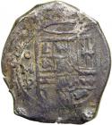 Mexico. Cob 8 Reales, 1655-P (Mexico City). F-VF