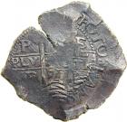 Bolivia. Cob 8 Reales, 1671-E (Potosi). VF