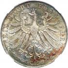 German States - Frankfurt am Main. 2 Gulden, 1849. NGC MS65