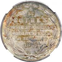 German States - Frankfurt am Main. 2 Gulden, 1849. NGC MS65 - 2