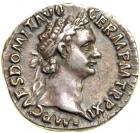 Domitian, AD 81-96. AR Denarius minted at Rome, AD 91. VF