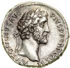Antoninus Pius, AD 138-161. AR Denarius minted at Rome, AD 140-143. EF
