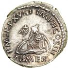 Marcus Aurelius, AD 161-180. AR Denarius minted at Rome, December AD 163-December 164. EF - 2