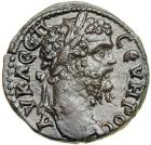 Septimius Severus, AD 193-211. AE 25 minted at Odessus in Thrace. EF