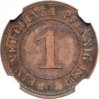 German New Guinea. Pfennig, 1894-A. NGC PF62 - 2