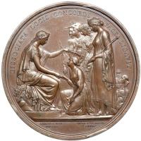 Great Britain. Prize Medal, 1851. NGC UNC - 2