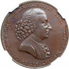 Great Britain-Cheshire. Halfpenny, 1790. NGC MS63