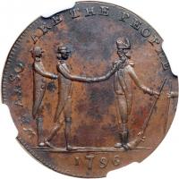 Great Britain-Middlesex. Halfpenny, 1796. NGC MS62 - 2