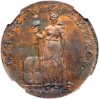 Great Britain-Warwickshire. Halfpenny, 1794. NGC MS64