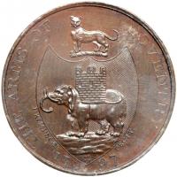 Great Britain-Warwickshire. Halfpenny, 1797. NGC MS65 - 2