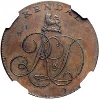 Great Britain-Westmoreland. Halfpenny, 1794. NGC MS64 - 2