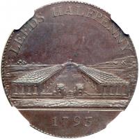 Great Britain-Yorkshire. Halfpenny, 1793. NGC PF64 - 2