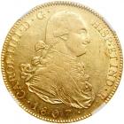 Bolivia. 8 Escudos, 1807-PJ (Potosi). NGC EF45