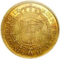 Colombia. 8 Escudos, 1813-P JF. NGC EF45 - 2