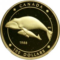 Canada. 100 Dollars, 1988. NGC PF69 - 2