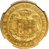 Italian States - Parma. 40 Lire, 1815. NGC EF40 - 2