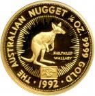 Australia. Gold, Platinum and Silver Set, 1992. PF