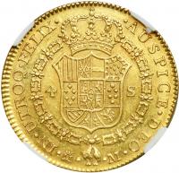 Spain. 4 Escudos, 1788-M (Madrid). NGC MS61 - 2