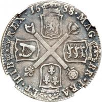 Scotland. Ten Shillings, 1688. NGC VF25 - 2