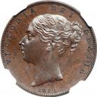 Great Britain. Farthing, 1839. NGC PF64