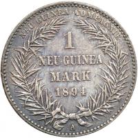 German New Guinea. Mark, 1894-A. AEF - 2