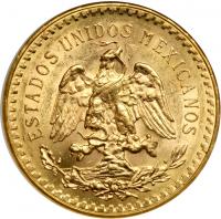 Mexico. 50 Pesos, 1921. NGC MS61 - 2