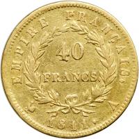 France. 40 Francs, 1811-A. VF - 2