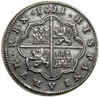 Spain. 4 Reales, 1621 (Segovia). AEF - 2