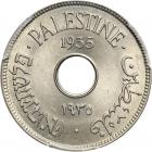 Palestine. 10 Mils, 1935. PCGS MS65