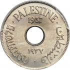 Palestine. 10 Mils, 1937. PCGS MS64