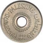 Palestine. 20 Mils, 1940. PCGS MS63