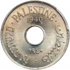 Palestine. 10 Mils, 1940. PCGS MS65